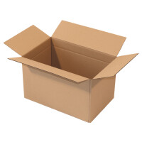 FEFCO 0201; 400 x 250 x 250mm; 1-wellig; Mylky;